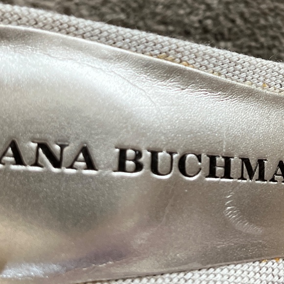 Dana Buchman Laila Beige Canvas Sandals Size 6 - Picture 6 of 7